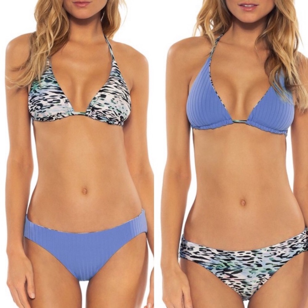 Becca Rebecca Virtue Animal Instincts Bikini M NWT